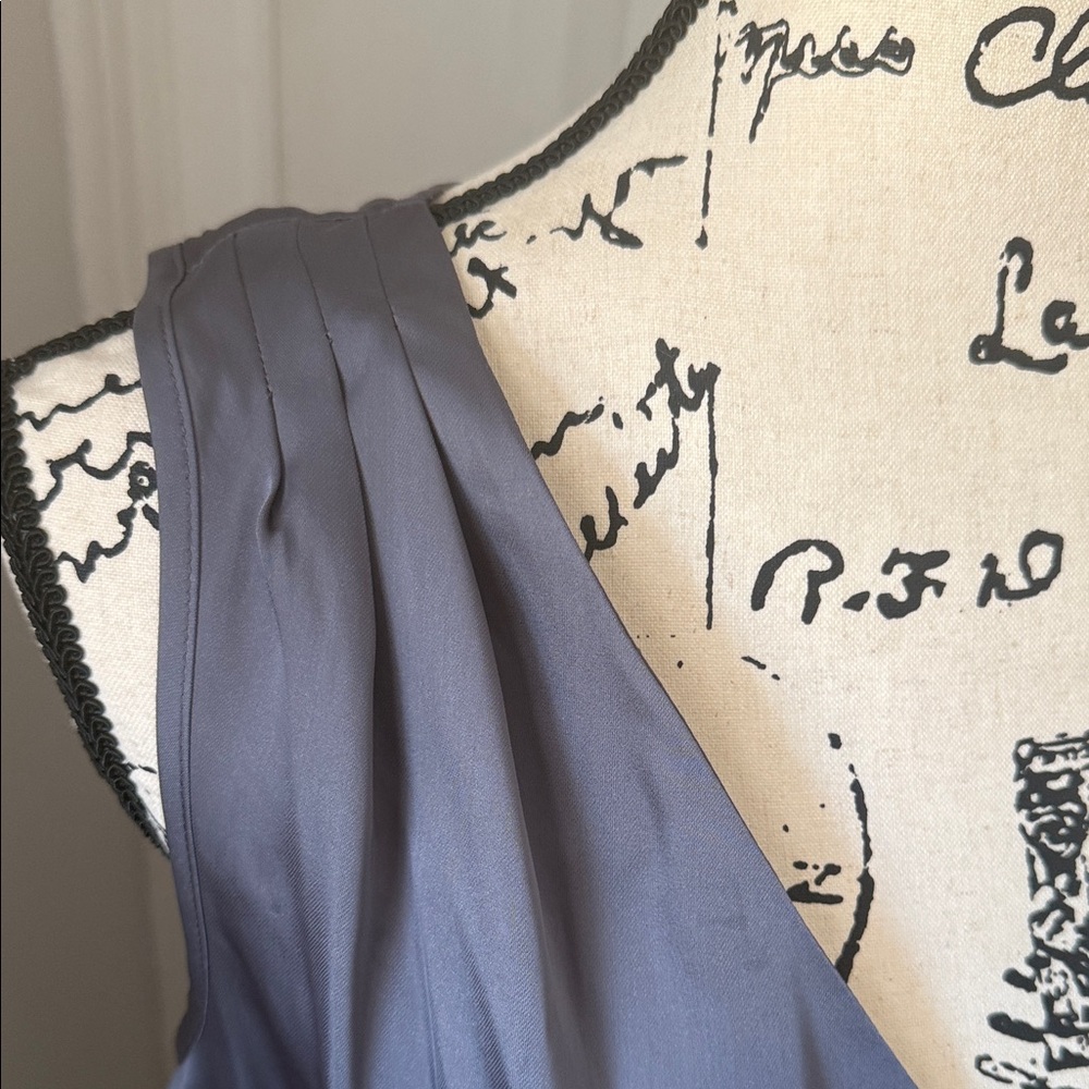 Lauren Conrad Elegant Gray Stain Sleeveless Dress - Picture 3 of 14